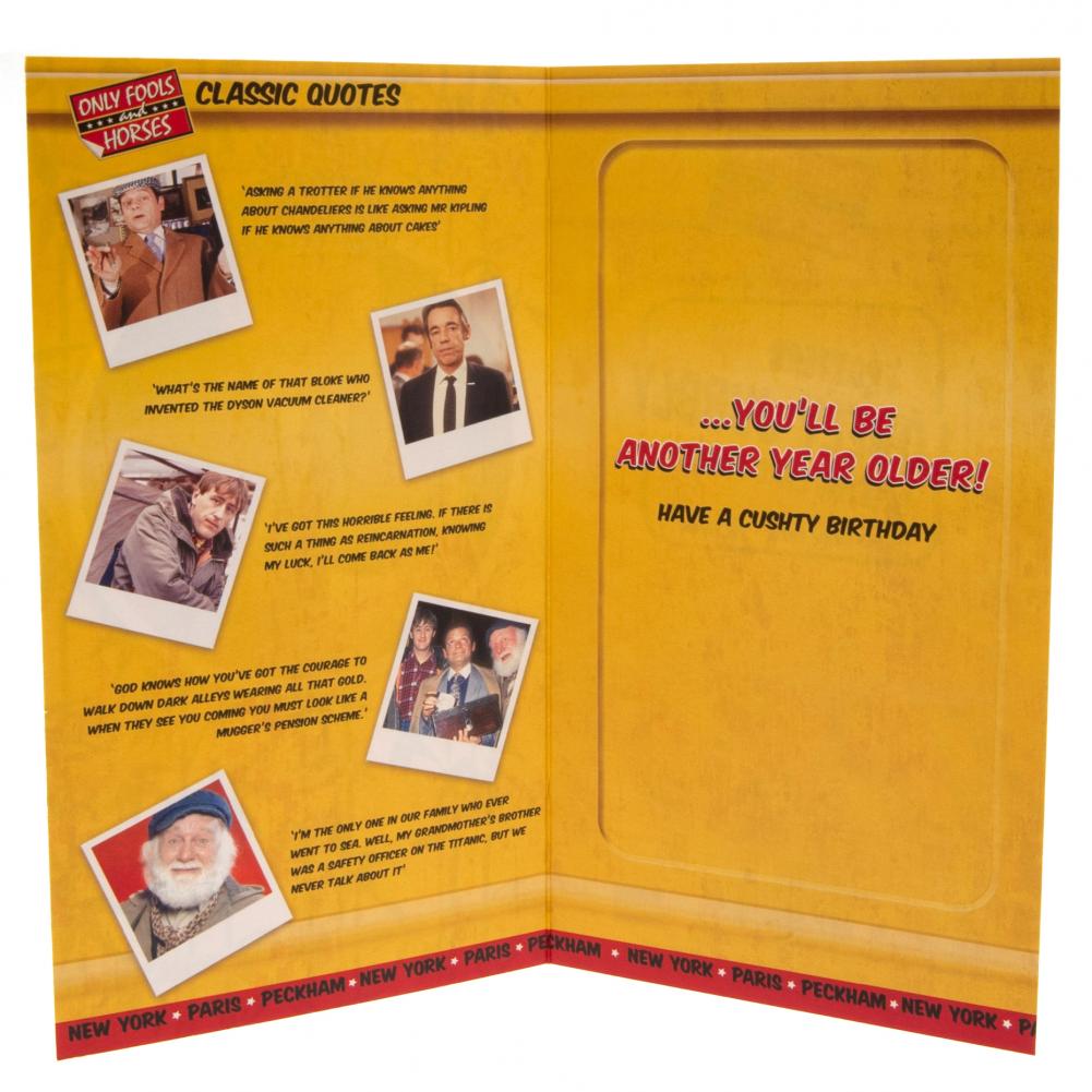 Only Fools and Horses Official Birthday Card, Funny Card multiple colours OF031 Only Fools and Horses Official Birthday Card, Funny Card multiple colours OF031