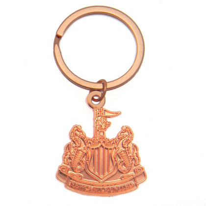 Newcastle United FC Copper Plated Keyring Image 1