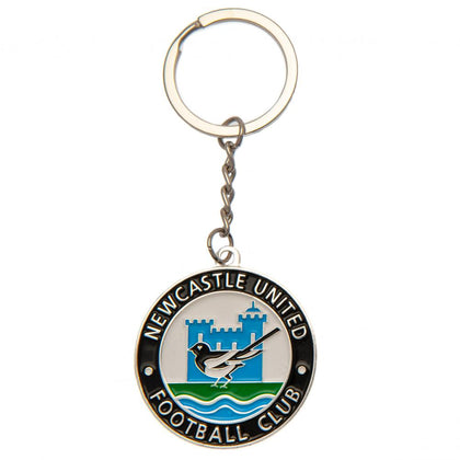 Newcastle United FC Retro Keyring Image 1