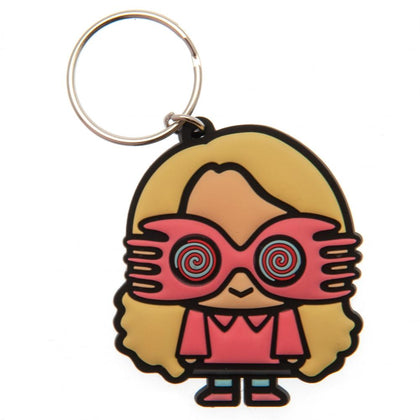 Harry Potter Chibi Luna Lovegood PVC Keyring Image 1