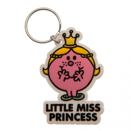 Mr Men And Little Miss Little Miss Princess PVC Keyring Image 1