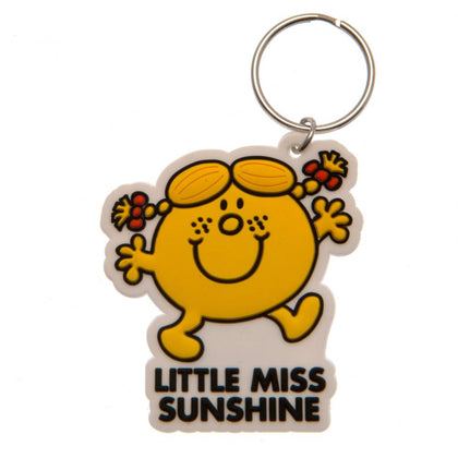 Mr Men And Little Miss Little Miss Sunshine PVC Keyring Image 1