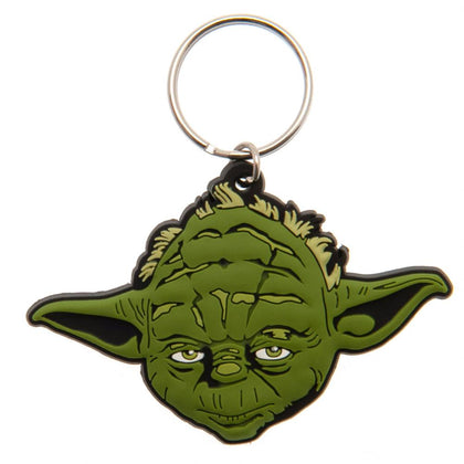 Star Wars Yoda PVC Keyring Image 1