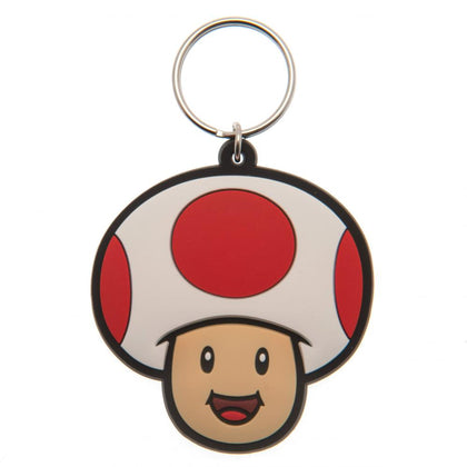 Super Mario Toad PVC Keyring Image 1