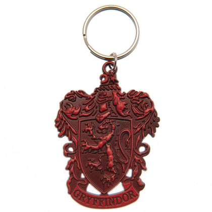 Harry Potter Gryffindor Debossed Metal Keyring Image 1