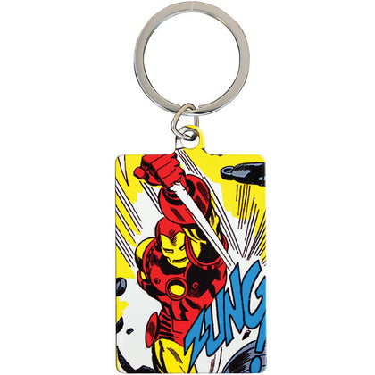 Marvel Comics Iron Man Metal Keyring Image 1