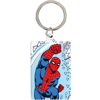Marvel Comics Spiderman Metal Keyring Image 1