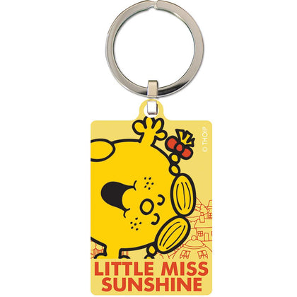 Mr Men And Little Miss Little Miss Sunshine Metal Keyring Image 1