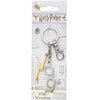 Harry Potter Lightning Bolt & Glasses Charm Keyring Image 2