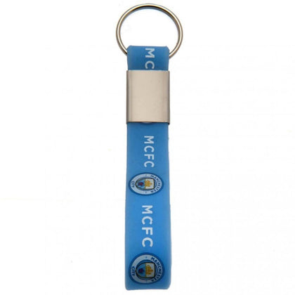 Manchester City FC Silicone Keyring Image 1