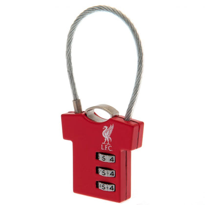 Liverpool FC Combination Padlock Image 1
