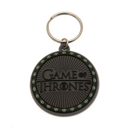 Game Of Thrones Logo PVC Keyring Image 1