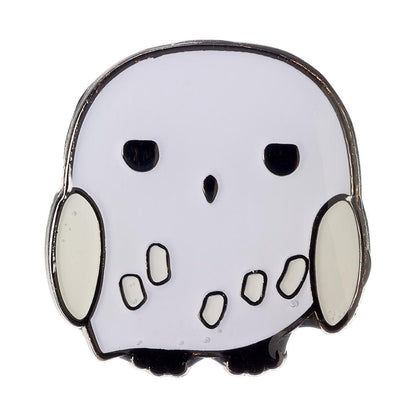 Harry Potter Chibi Hedwig Owl Badge Image 1