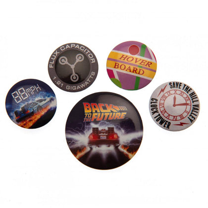 Back To The Future Button Badge Set Image 1