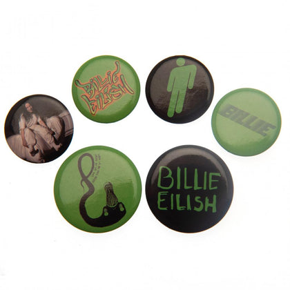 Billie Eilish Button Badge Set Image 1
