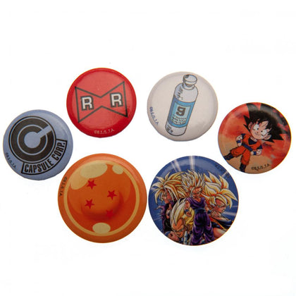 Dragon Ball Z Button Badge Set Image 1