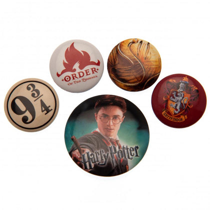 Harry Potter Button Badge Set Image 1