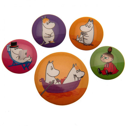 Moomin Button Badge Set Image 1