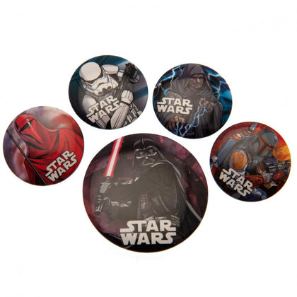 Star Wars Button Badge Set Image 1