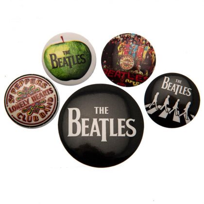 The Beatles Button Badge Set Image 1