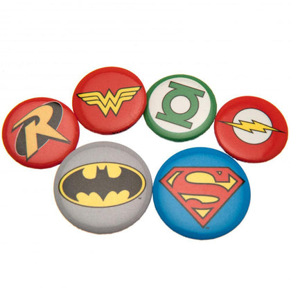 DC Comics Button Badge Set Image 1