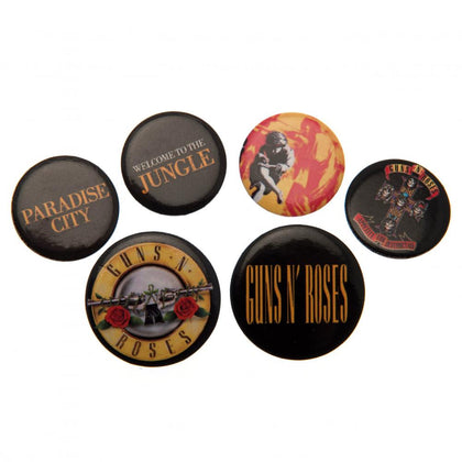 Guns N Roses Button Badge Set Image 1