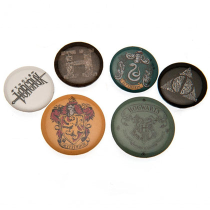 Harry Potter Button Badge Set Image 1