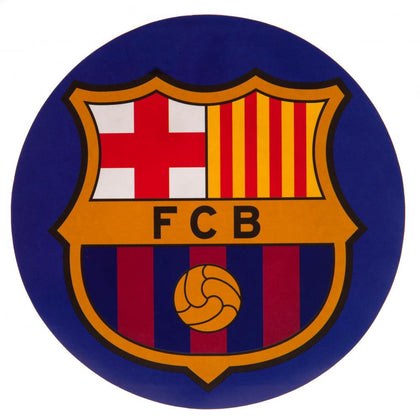 FC Barcelona Big Crest Circular Sticker Image 1