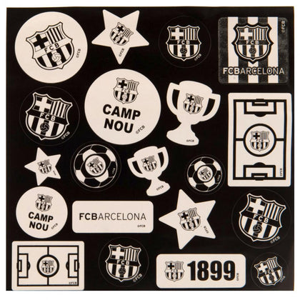 FC Barcelona Glow in the Dark Stickers Image 1