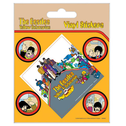 The Beatles Yellow Submarine Stickers Image 1
