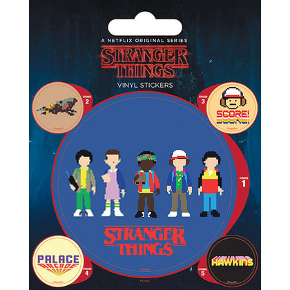 Stranger Things Arcade Stickers Image 1
