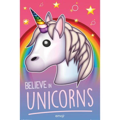 Emoji Unicorn Poster Image 1