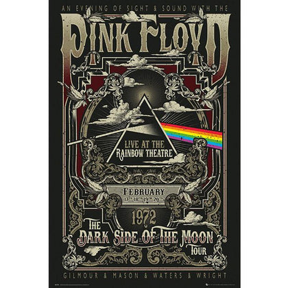Pink Floyd Rainbow Theatre Poster Image 1