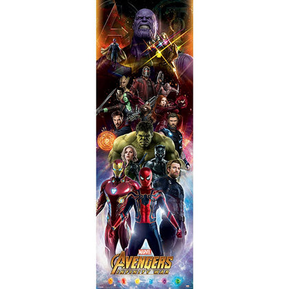 Avengers Infinity War Door Poster Image 1