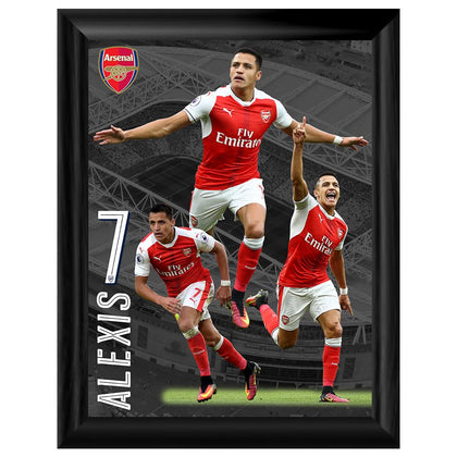 Arsenal FC Framed Sanchez Print Image 1