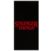 Stranger Things Logo Towel Image 1