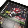 Arsenal FC Framed Bergkamp Signed Print Image 2