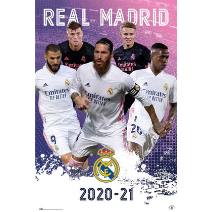Real Madrid FC Players Poster Image 1