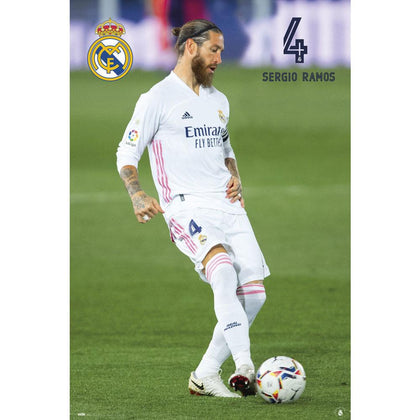 Real Madrid FC Ramos Poster Image 1