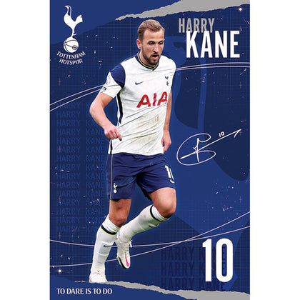 Tottenham Hotspur FC Kane Poster Image 1