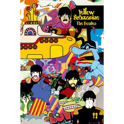 The Beatles Yellow Submarine Poster Image 1