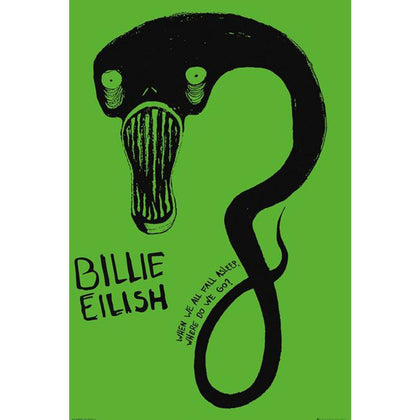 Billie Eilish Ghoul Poster Image 1