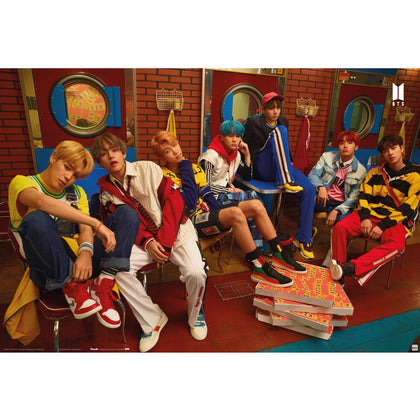 BTS Pizza Poster Image 1