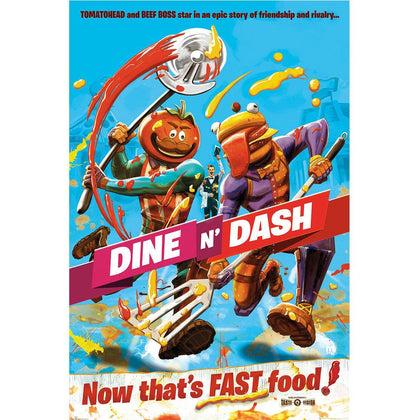 Fortnite Dine N Dash Poster Image 1