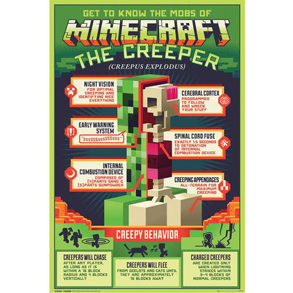 Minecraft Creeper Poster Image 1