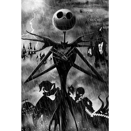 Nightmare Before Christmas Storm Poster Image 1