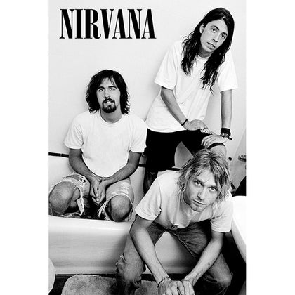 Nirvana Bathroom Poster Image 1