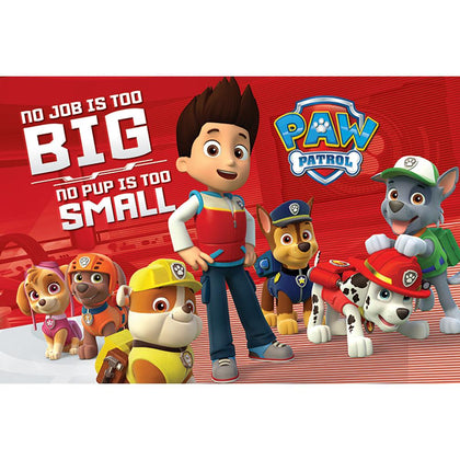 Paw Patrol No Pup Is Too Small Poster Image 1