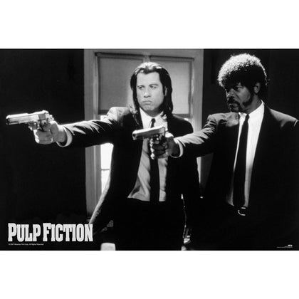 Pulp Fiction Guns Poster Image 1