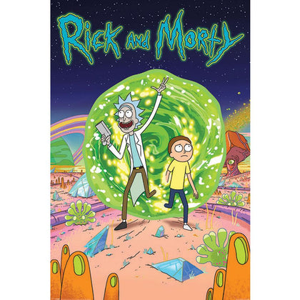 Rick And Morty Portal Poster Image 1